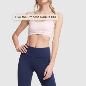 NEW Live the Process Radius Bra Pink Small